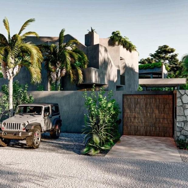 Exclusive Villas 3 Minutes Away from Tulum Beach