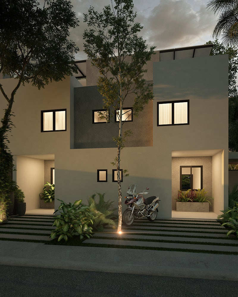 3 Bedroom Townhome in Tulum Downtown